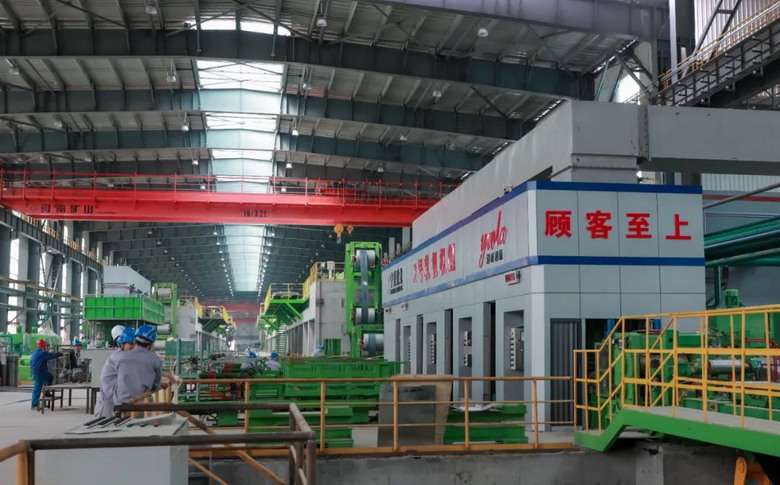 宁夏建龙冷轧项目酸轧机组热负荷试车一次成功