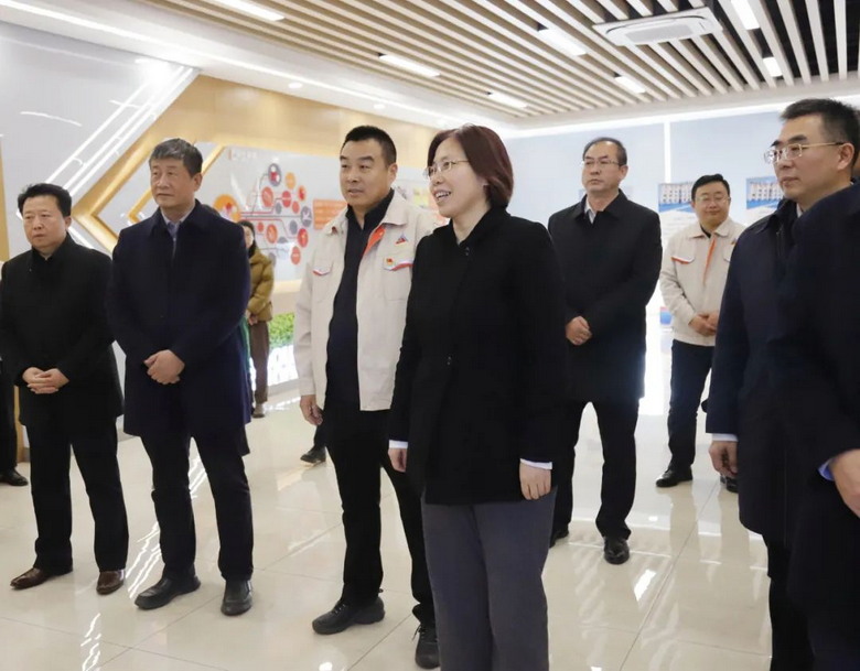 全国工商联党组成员、副主席汪鸿雁一行莅临宁夏吉元循环发展有限公司考察调研
